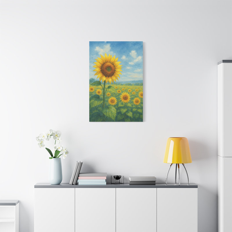 Aaroon Single Picture Frame Print on Canvas, 91.44 cm H x 60.96 cm W