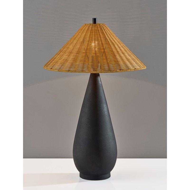 Lampe de table Lorelei, Noir, Noir, noir, noir, noir