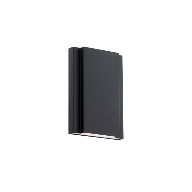 Layne 5.25" LED Wall Sconce 3-CCT 2700K-3000K-3500K, Black, 3000K