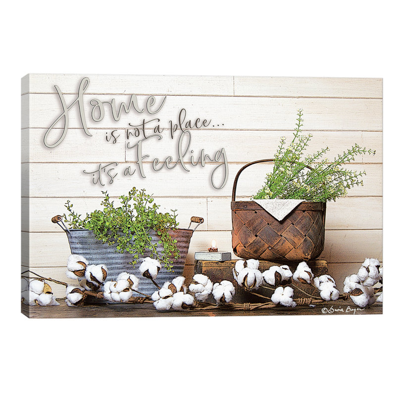 Home Is Not A Place - Wrapped Canvas Print, 66.04 cm H x 45.72 cm W x 3.175 cm D