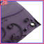 Tapisserie murale florale mauve complexe - décoration murale florale-217024535