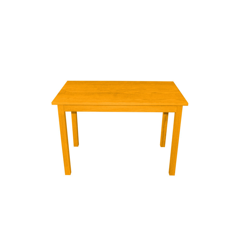 Console en bois massif Seweta, Miel