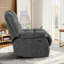 Fauteuil inclinable manuel manuel pour salon avec coussins inclinables en tissu respirant-1411621677