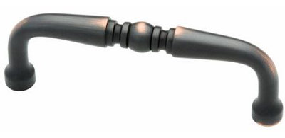 3 Avante Ornate Pull Bronze with Copper Highlights