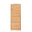 Armoire de rangement en chêne massif pour table de chevet
