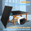Dessus de table de ping-pong de taille moyenne de 8 pi Roomfitter, plateau de tennis de table pliable et portable pour les jeux d'intérieur-113872605