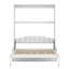 Lit escamotable mural Murphy avec coussin-1336799962