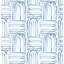 Lolly Blue Arches Wallpaper-1288289256
