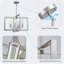 Luminaire suspendu 4 lumières Modern Farmhouse Chandelier