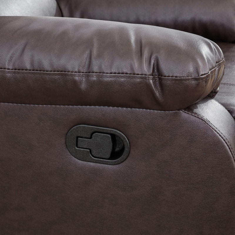 Jalus Recliner, Brown Cotton Blend