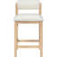 Tabouret de comptoir rembourré en tissu texturé Frakes-1291899106-1291899104