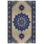 Tapis en coton et polyester à imprimé numérique Lila Collection-647591015