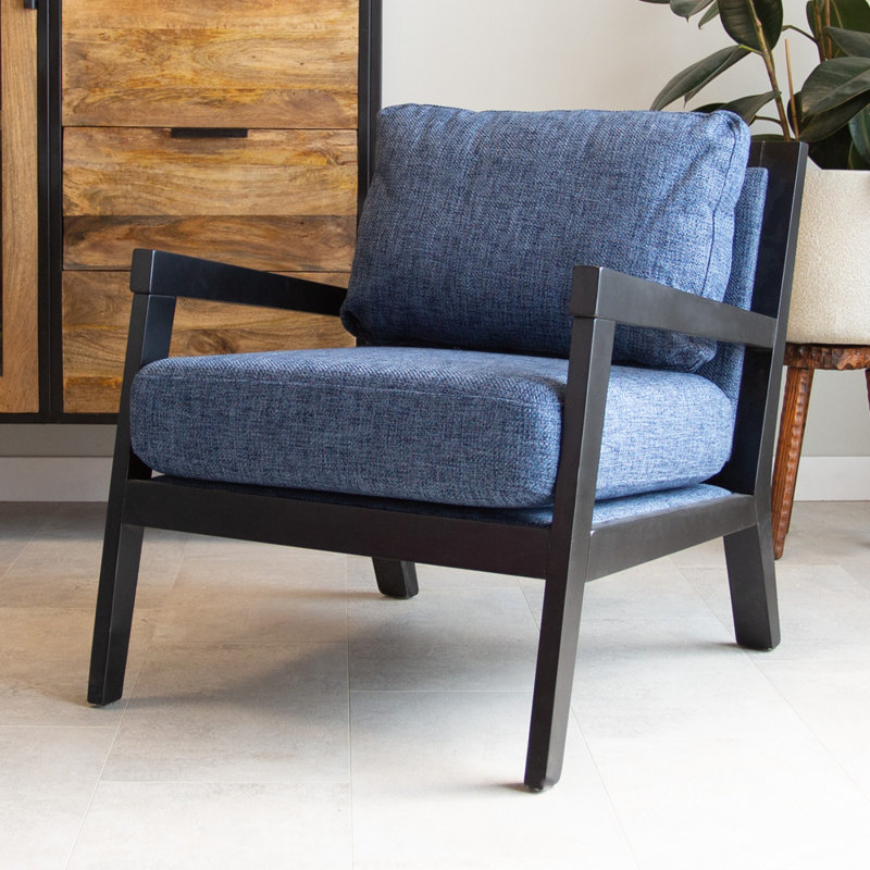 Alcantar Armchair, Blue
