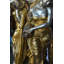Statue fontaine quatre saisons en bronze - Taille: L 53 po x l 53 po x H 96 po.
