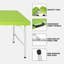 Table pliante portative intérieure et extérieure de 4 pi, poids maximum 135 kg, table pliable pour le camping-1607468330