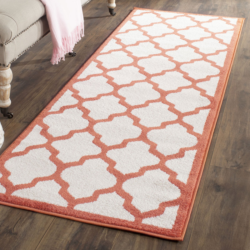 Maribel Geometric Hand Woven Area Rug, Runner 69 x 213 cm