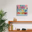  «Global Travel 4» par Farida Zaman, art mural sur toile, 12 po x 12 po-1057221676