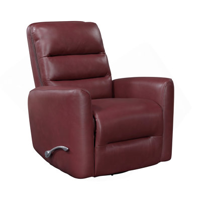 Fauteuil coulissant, fauteuil de fauteuil inclinable, pivotant, mouvement rouge, respirant, similicuir, mobilier de salon de luxe, fauteuil de cinéma