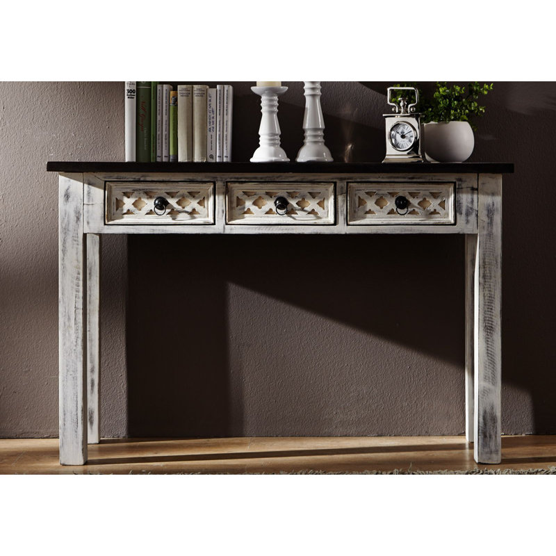 Castle 120cm Solid Wood Console Table