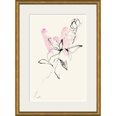A Study In Pink I Painting by Yuki Osada