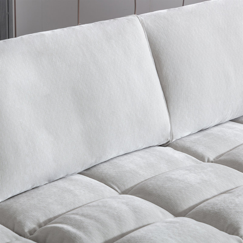Canapé modulaire breton avec repose-pieds