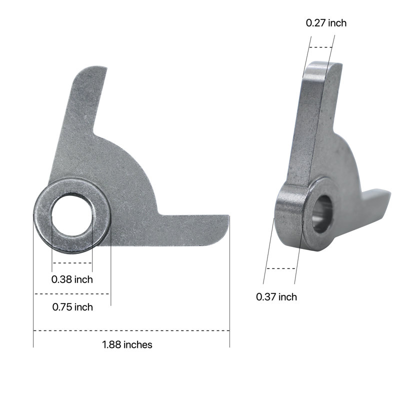 Whole Parts Refrigerator Bushing, Door Stop, Hinge Cam, Part# 044372-000 - Replacement & Compatible With Some Viking Refrigerators