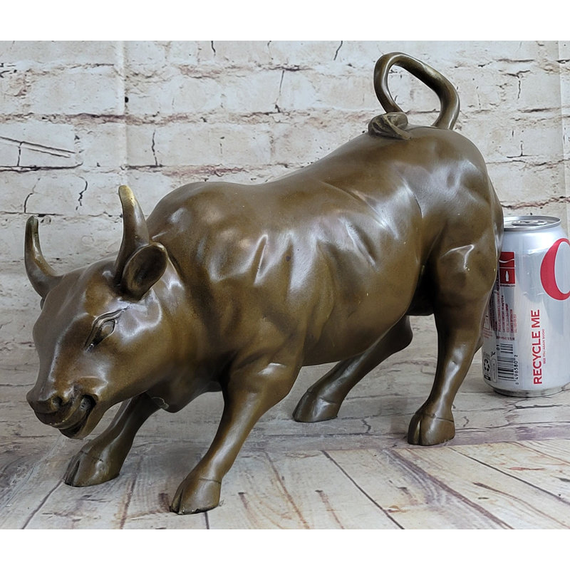 Figurine de statue Stock Bull