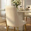 Chaise de salle à manger en cuir de style moderne-114265504