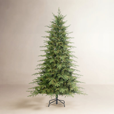 90' Lighted Artificial Pine Christmas Tree