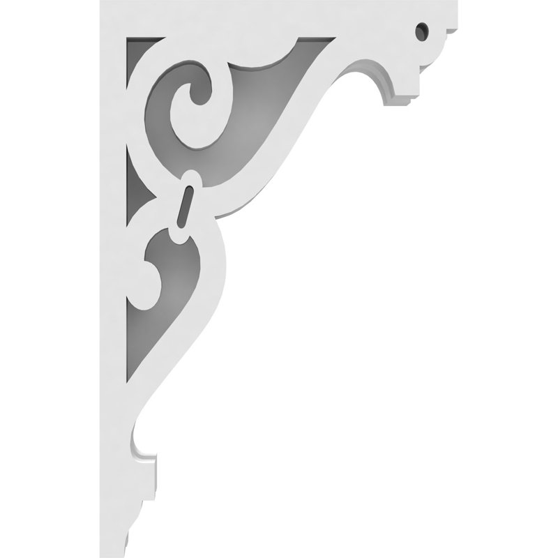 Corbeau en PVC Finley, H 7 po x l 4,5 po x P 1,875 po