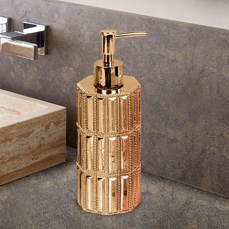 Glitz Soap / Lotion Dispenser, Gold