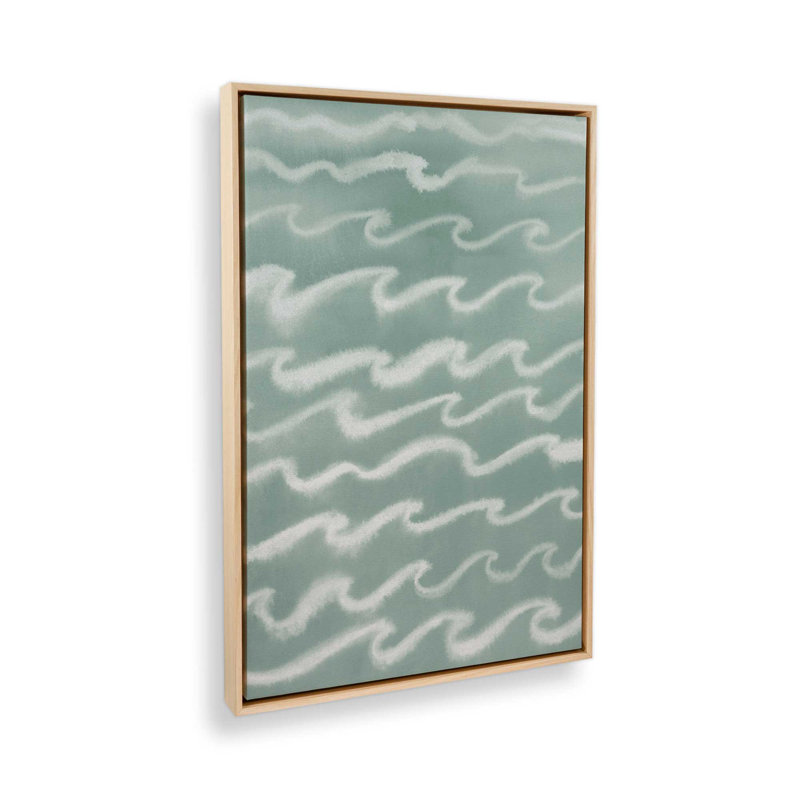 «Salt Lullaby I» par Grace Popp, reproduction d'art sur toile, Tanné, Toile à cadre flottant, H 30 po x l 20 po