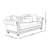 American Light Luxury Solid Wood Sofa