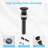 Bathroom Faucet With Pull Down Sprayer, 2 Handles 3 Hole Bathroom Faucet-107099424