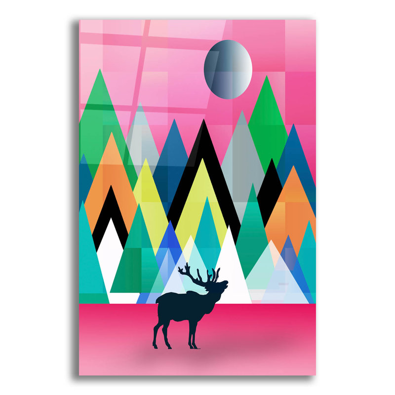 «Cute Deer» par Mark Ashkenazi, H 16 po x l 12 po x P 0,13 po