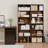 70" Tall 6-tier Bookcase With 6 Open Shelves Anti-toppling Kits For Living Room-1555305682
