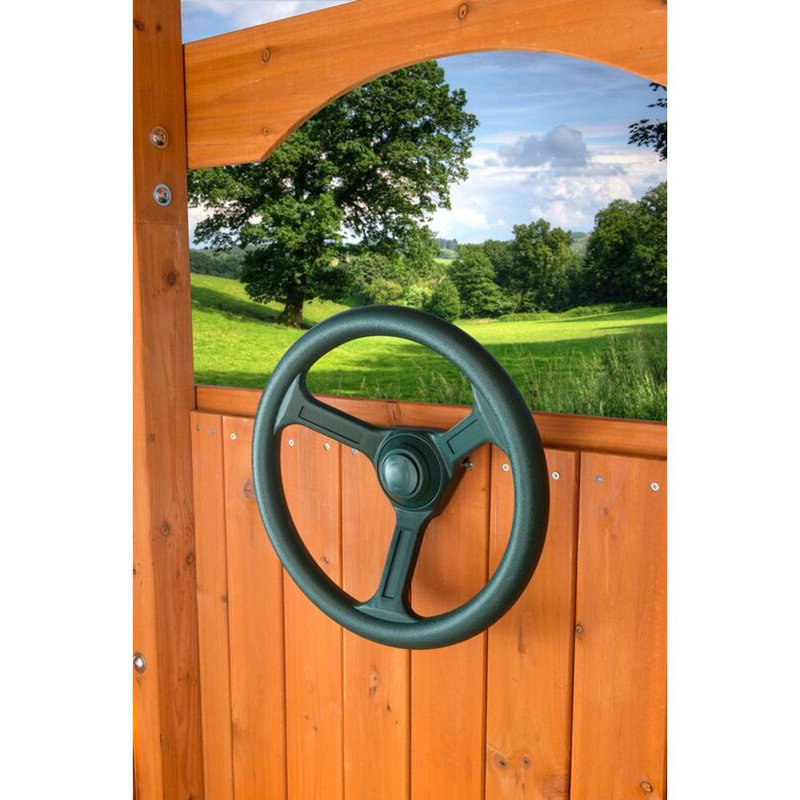 Swing Steering Wheel, Green