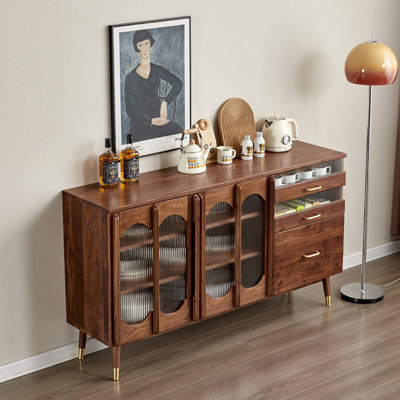 Minimalist modern multi-functional sideboard
