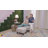 Michaelson Upholstered Armchair with Ottoman-1151773695