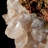 Calcite on Limonite. Mapami, Mexico