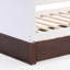 Sommier plateforme moderne en acier noir