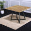 Tables de salle à manger peu encombrantes, métal robuste en MDF, chic industriel et polyvalent