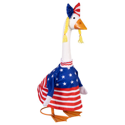 Porch Goose Outfit, Patriotic Dress