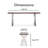 Adler Hamilton Wood and Metal Bench