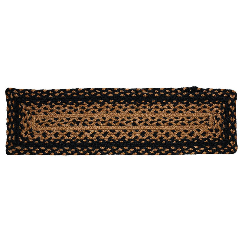 Tapis Fredrich, Noir / beige