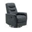 Fauteuil inclinable brun pivotant-609124876