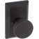 Sandcast Tulum Single Dummy Door Knob with Square Rosette