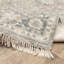Tapis oriental beige / gris noué à la main Hadden-535703405
