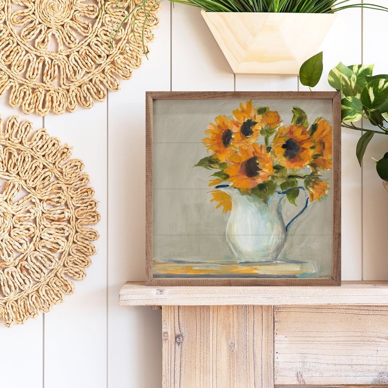 Lotties Sunflowers par Sue Schlabach, H 4 po x l 4 po