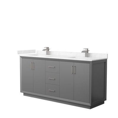 Ensemble de meuble-lavabo double 72 po Strada